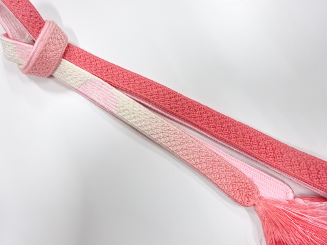 正絹　手組帯締め